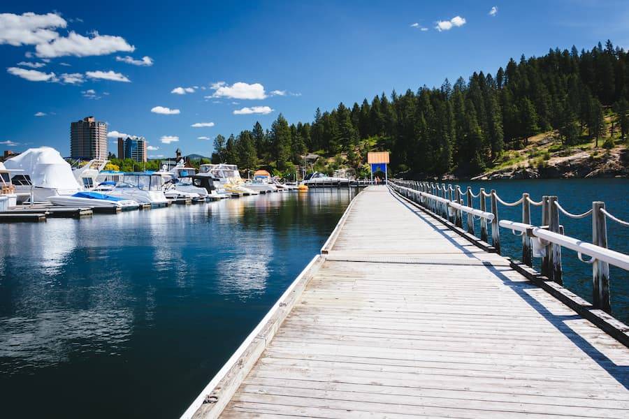 longest dock coeur dalene resort